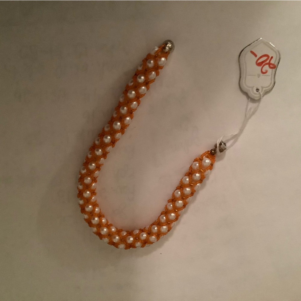 Hand-made Woven Pearls Bracelet